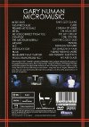 Gary Numan DVD Micromusic 2010 UK